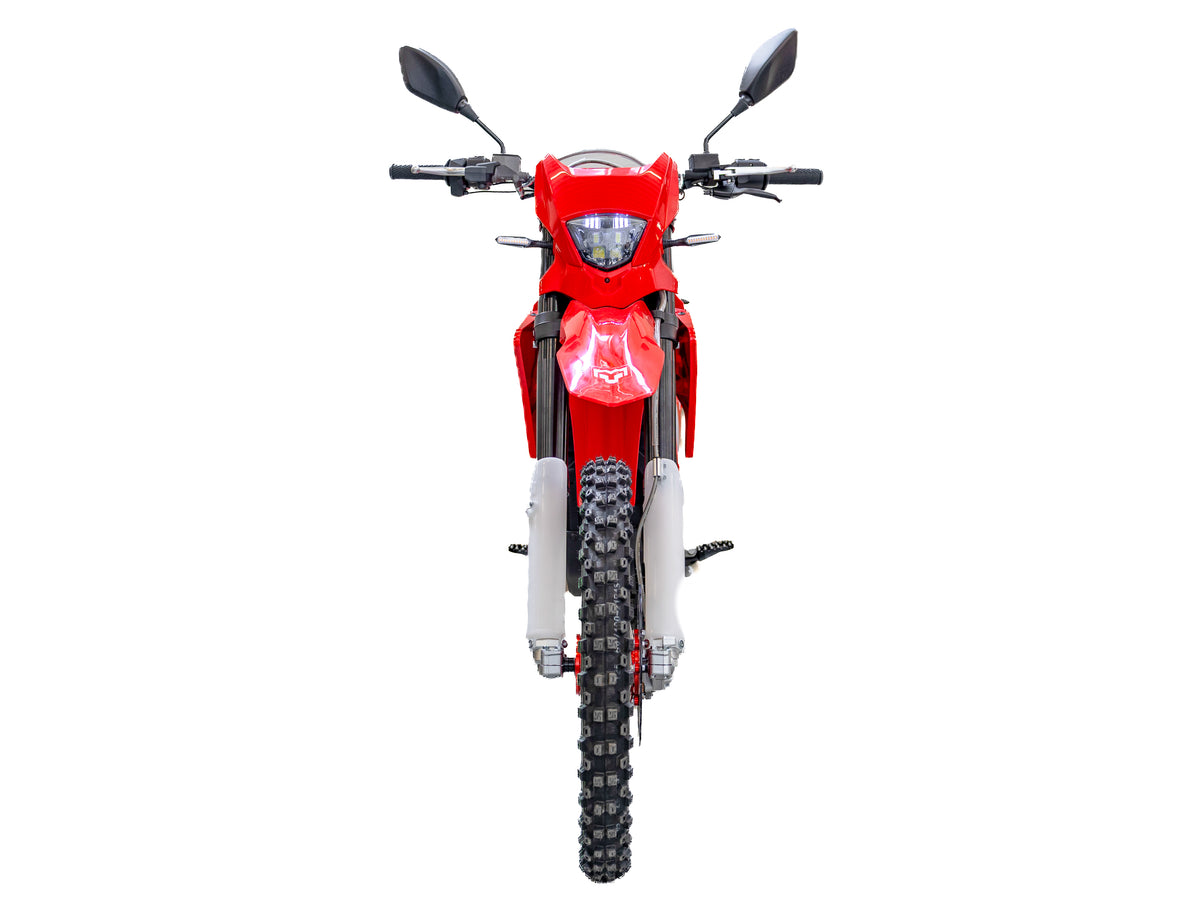 Arctic Leopard E-XE 800, хомологирана, червено