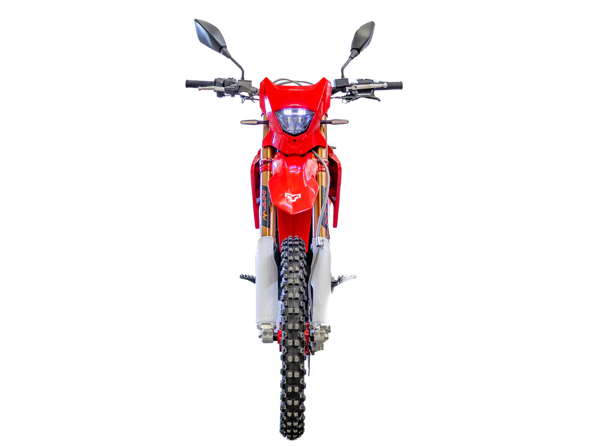 Arctic Leopard E-XE 880, version homologuée, rouge